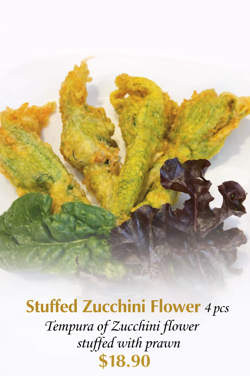 Stuffed Zucchini Flower