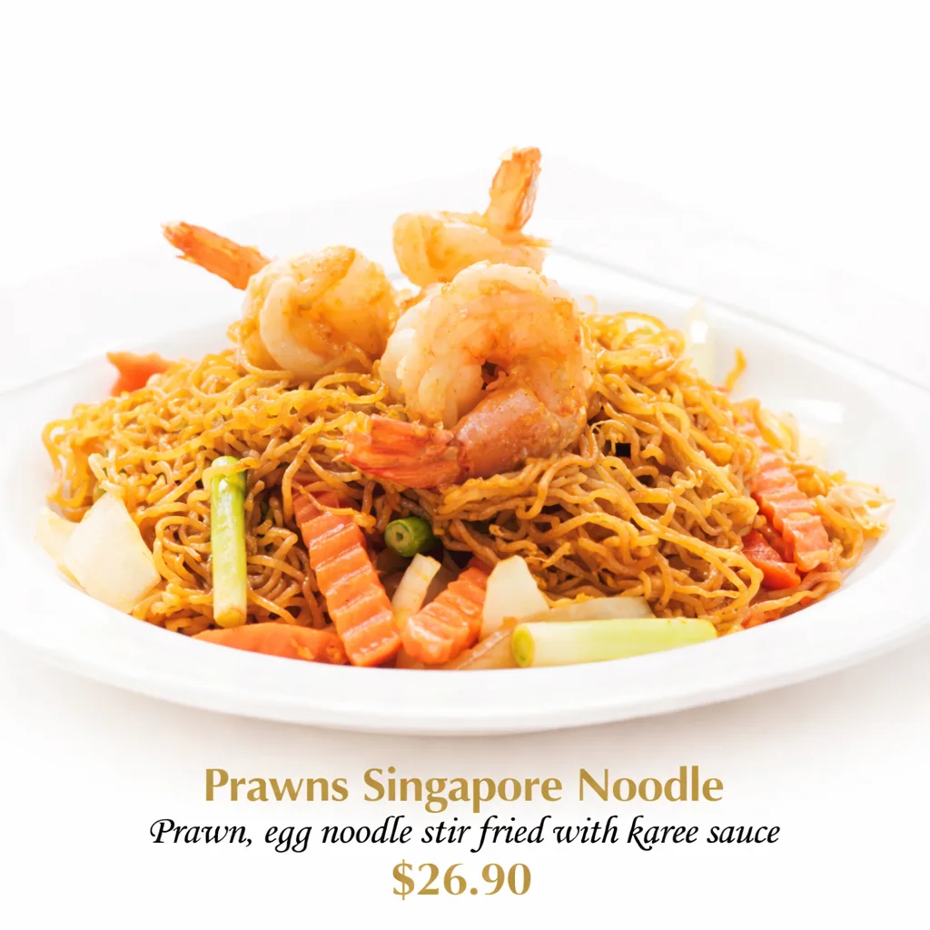 Prawns Singapore Noodle