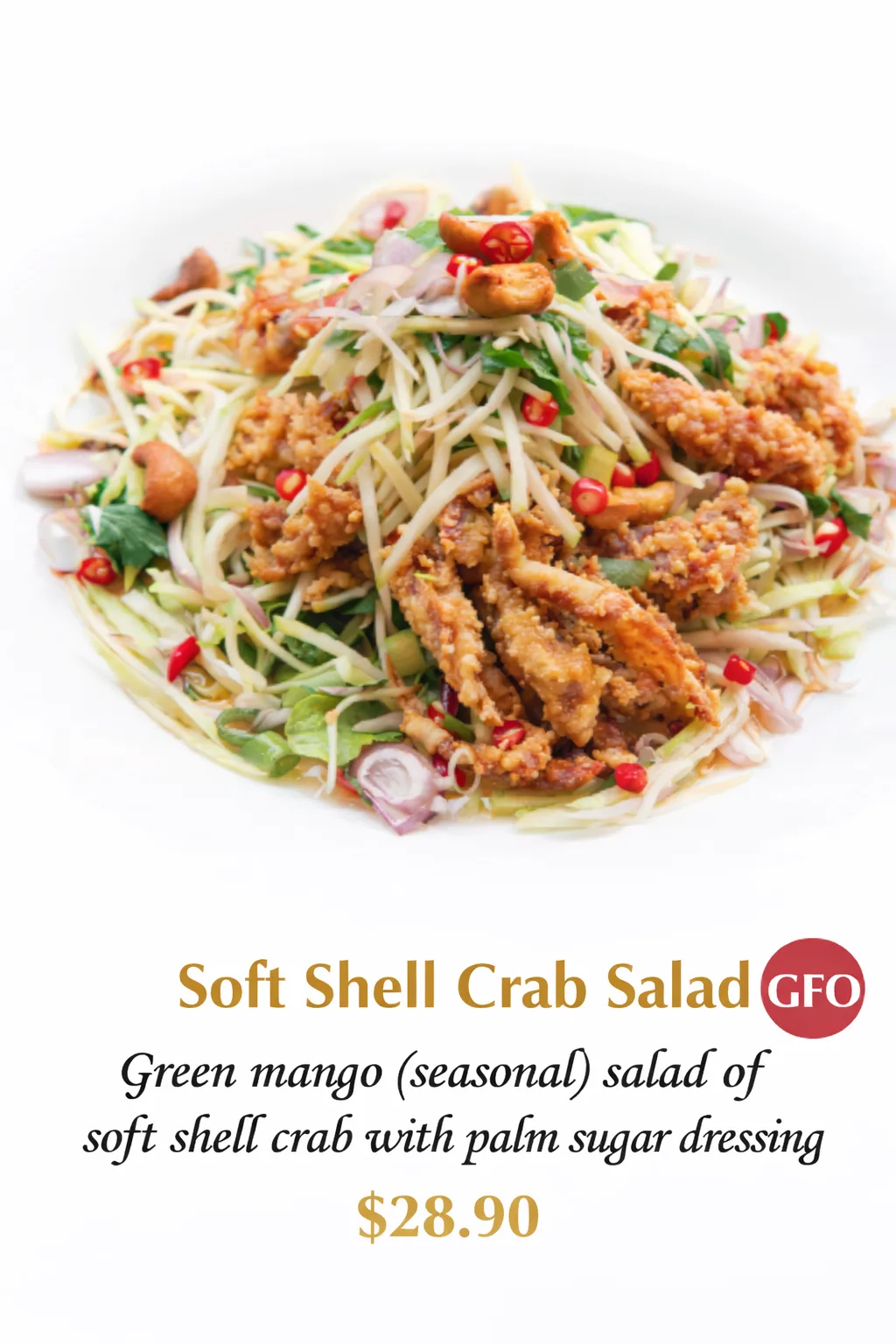 Soft Shell Crab Salad