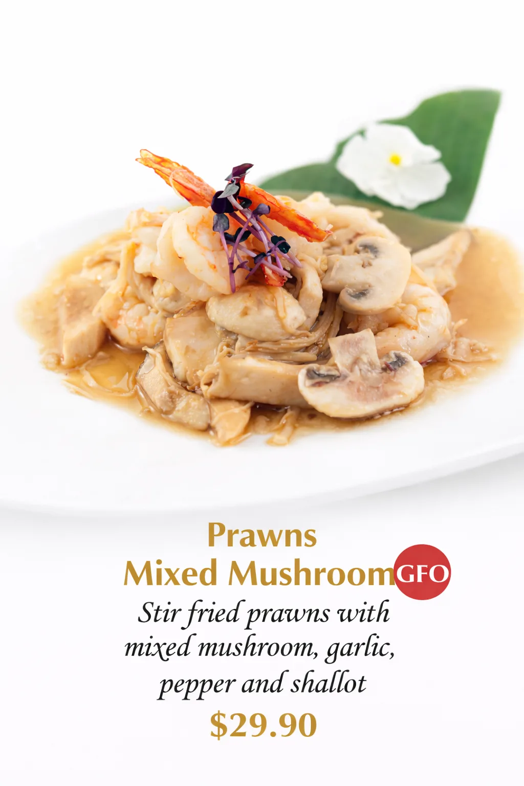 Prawns Mixed Mushroom